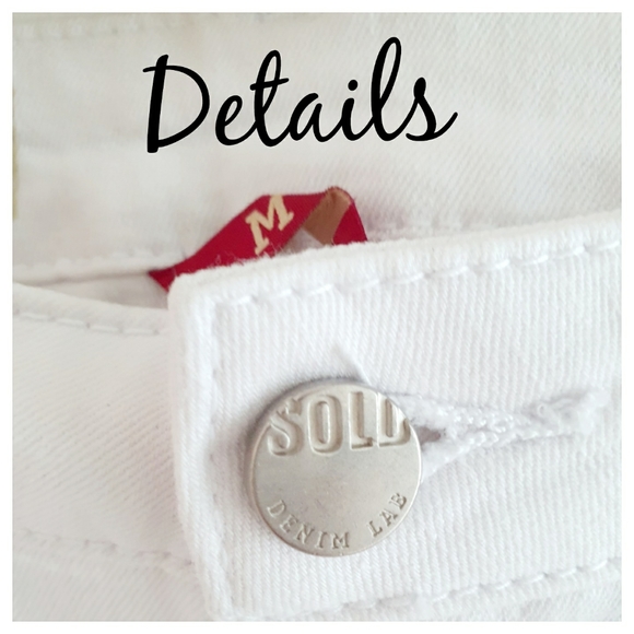 NWT WHITE DENIM Highwaisted Belle Bottom Jeans - Picture 4 of 10